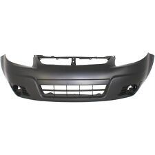Front Bumper Cover For 2007-2012 Suzuki SX4 Hatchback w/ fog lamp holes Primed picture