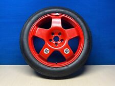 2005-2010 BENTLEY CONTINENTAL GTC EMERGENCY SPARE TIRE WHEEL RED OEM T155/70 R19 picture
