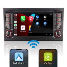 Car Stereo for Audi A4 2000-2009 CarPlay Android Auto High power Radio Bluetooth picture