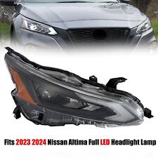 Fits 2023 2024 Nissan Altima Front Full LED Headlight Lamp Passenger Right Black picture