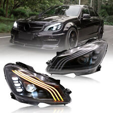Pair For Mercedes Benz W204 C250 2012-2014 LED Headlights DRL Head Lamp Assembly picture