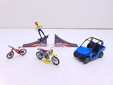 New Ray Toys Nitro Circus Playset 1:18 Scale Multicolor 67685 picture