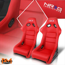 NRG INNOVATION FRP-300RD 2X Reinforced Fiberglass Fixed Back Racing Bucket Seats picture