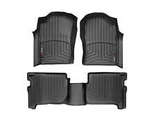 WeatherTech Custom FloorLiners for 1996-2002 Toyota 4Runner 1st & 2nd Row, Black picture