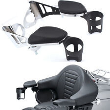 Motorcycle Passenger Armrest Cup Holder For Harley Touring Tri Electra Glide 14+ picture