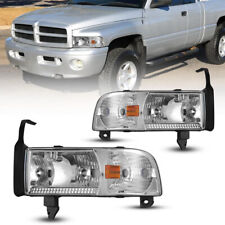 For 94-01 Dodge Ram 1500 2500 3500 Headlights Replacement Assembly Front Lamps picture