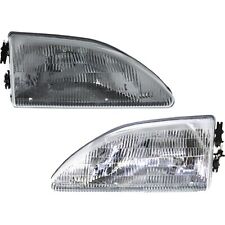 Headlight Set For 94 95 96 97 98 Ford Mustang Left and Right With Bulb 2Pc picture
