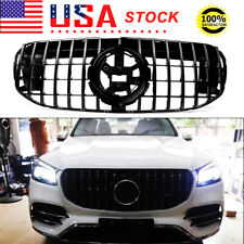 GLS63 AMG Style Black GTR Grille with Bracket For Benz X167 GLS CLASS SUV 2020+ picture