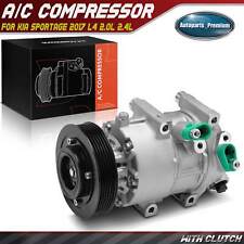 A/C AC Compressor with Clutch for Kia Sportage 2017 L4 2.0L 2.4L To 01-03-2017 picture