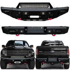 Vijay Fit 2009-2014 Ford F150 Raptor Front Bumper & Rear Bumper with LED Lights picture