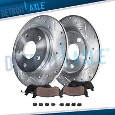REAR Disc Rotors + Brakes Pads for Ford Taurus Flex Explorer Lincoln MKS MKT MKX picture