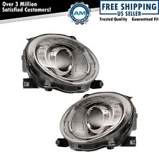 Headlight Set Left & Right For 2012-2019 Fiat 500 FI2502100 FI2503100 picture