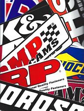 Racing Decals Fender Size Assorted Set of 26 (13 Pairs) Bumper NHRA RANDOM picture