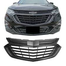 For 2018 2019 2020 Chevrolet Equinox Front Bumper Upper Grille Grill Gloss Black picture