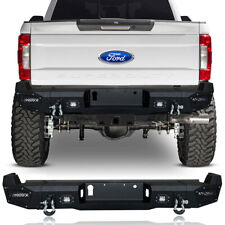 For 2017-2021 Ford F250/350/450 Super Duty Rear Bumper with Spotlights picture
