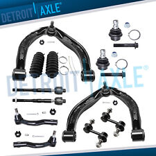 12pc Front Upper Control Arm + Sway Bar Tie Rod for Nissan Armada Infiniti QX56 picture