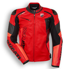 Ducati Course Riding Motorcycle Jacket Motorbike Leather Racing Biker Sports picture
