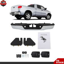 For 2007-2013 Toyota Tundra Complete Steel Rear Bumper W/ Hardware 520230C120 picture