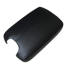 1x For 2008-2012 Honda Accord Armrest Pad Cover Center Console Box Cushion Black picture