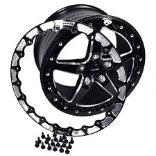 VMS Black Beadlock Drag Rim Wheel 17x10 5x114.3 5x4.5