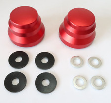 For Challenger Charger 300 Shock Strut Tower Brace Covers Cover Trim Billet Red picture