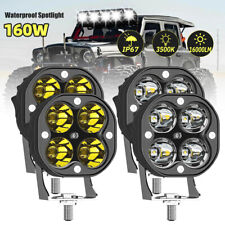 2x 3inch 20W LED Work Light Bar Spot Pods Fog Lamp Offroad Driving Truck SUV ATV picture