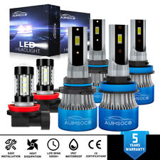 For Honda Odyssey 2011-2021 Combo 6000K H11 9005 LED Headlight Fog Light 6 Bulbs picture