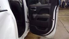 2014-19 Chevy Silverado 1500 Rear Driver Door Trim Panel Black (SML DOOR) picture