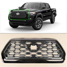 Front Bumper Upper Grille for 2016 2022 Toyota Tacoma Glossy Black 5311404250 picture
