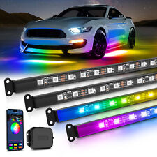 MICTUNING N3 Car Underglow Light Strip Kit Lighting Underbody Multicolor Neon picture