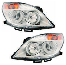 For 2007-2010 Saturn Aura Headlight Halogen Set Driver and Passenger Side picture