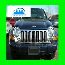 02-11 JEEP LIBERTY CHROME TRIM FOR GRILL GRILLE 03 04 05 06 07 08 09 10 2010 picture
