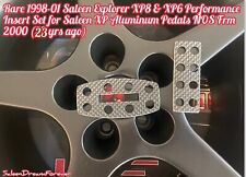 RARE 98-01 SALEEN EXPLORER XP8 XP6 PERF FOOT PEDALS INSERT SET NOS FORD XP 302 picture