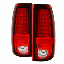 Spyder For GMC Sierra 1500/2500 HD Classic 2007 LED Tail Lights Pair Red Clear picture