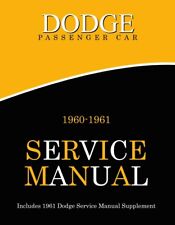 1960 - 1961 Dodge Car Shop Manual picture