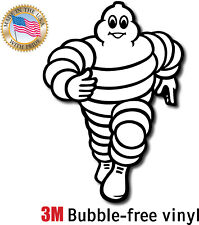 MICHELIN MAN DECAL STICKER 3M USA MADE TRUCK VEHICLE WINDOW CAR WALL LAPTOP picture