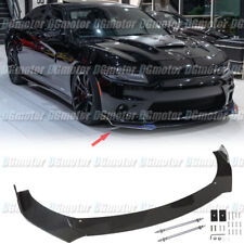 For Dodge Charger RT SRT SXT Front Bumper Lip Splitter Spoiler + Strut Rods Bars picture