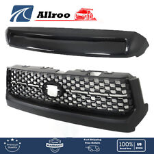 For 2014-20 Toyota Tundra Black Front Grille&Hood Bulge Molding Set 53101-0C041 picture