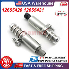 2X New VVT Variable Valve Timing Solenoid For Buick GM Chevy 12655420 12655421 picture