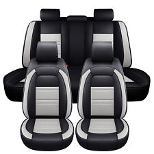 Leather Car Seat Covers Custom Fit Dodge Ram 2009-2024 1500 2500 3500 Pickup Cab picture