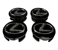 Set of 4 Black 62mm Wheel Center Hub Caps Hubcaps For 2006-2013 Lexus 4260330590 picture
