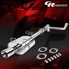 J2 DUAL MUFFLER TIP RACING CATBACK EXHAUST FOR 05-10 CHEVY COBALT/G5 2.2/2.4 picture