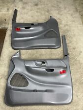 99-03 Ford F-150 Regular Or Extended Cab Pair Of Power Door Panels Dark Gray OEM picture