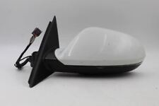 Left Driver Side White Door Mirror Power Opt 6XM Fits 2014-17 AUDI A6 OEM #18714 picture