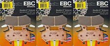 EBC FA409HH Double-H Sintered Brake Pads Front/Rear (3 pack for 3 Rotors) picture