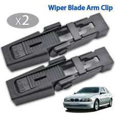 2x Front Wiper Blade Arm Lock Clip For BMW 5 E39 Audi A4 B6 Peugeot 607 Saloon picture
