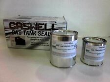 Caswell BLACK Gas Tank Sealer repair kit for 10 gallon motorcycle BLACK MAGIC picture