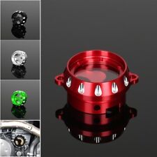 CNC Transparent Engraving Engine Oil Filter Cover For Kawasaki KLR650 1987-2023 picture