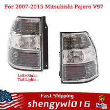 1 Pair Fits Mitsubishi Pajero V97 2007-2015 Left & Right Tail Lights Brake Lamps picture