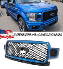 For 2018-2020 Ford F-150 Front Radiator Grille Assembly JL3Z8200SF Blue+Black picture